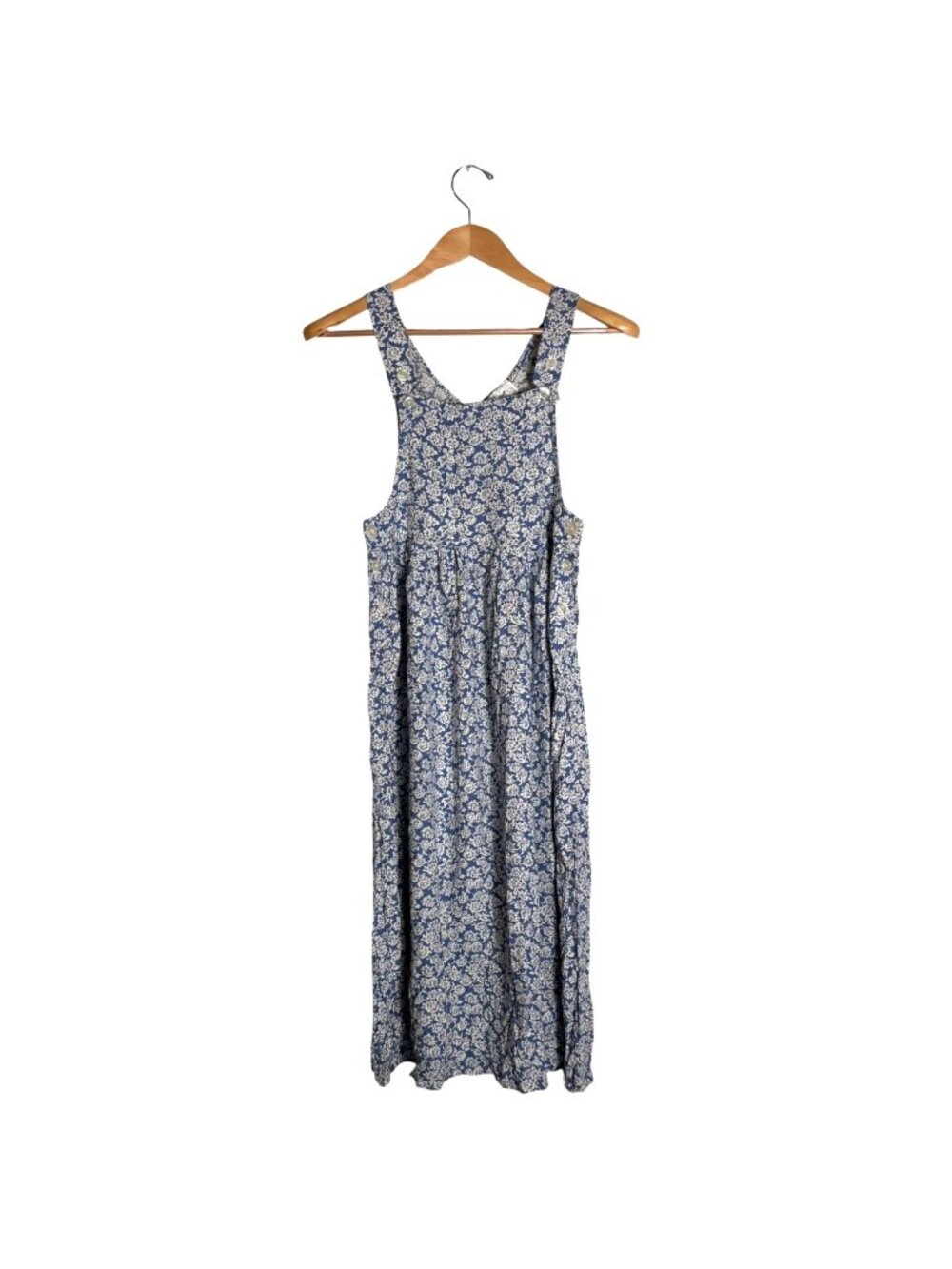 Vintage Moda Int'l Victoria's Secret Floral Jumper Dress XS Pinafore Cottagecore